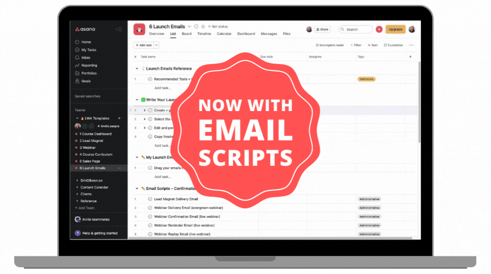 LWA_mockup_6Launch_Emails