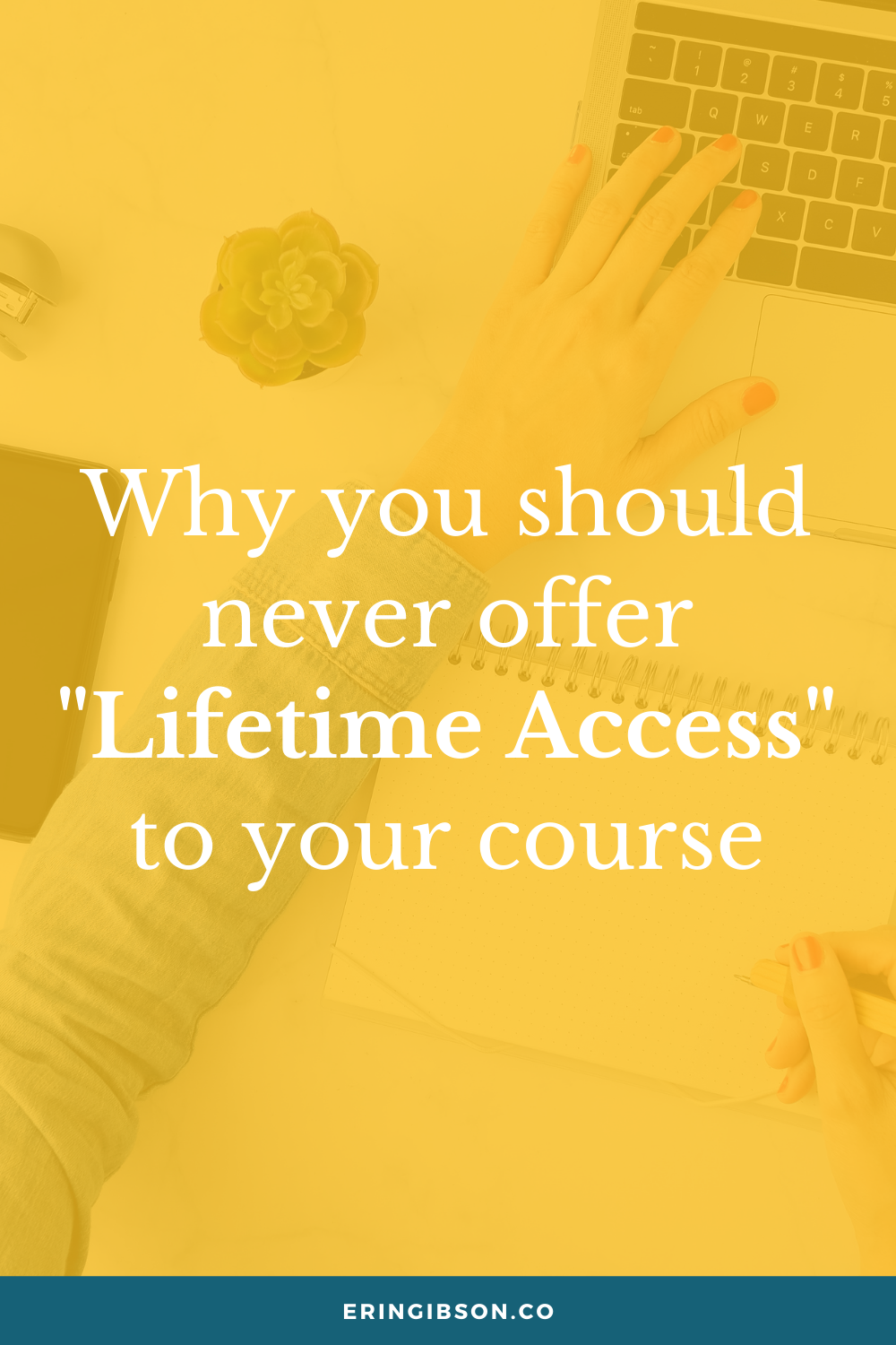 Why you should never offer \