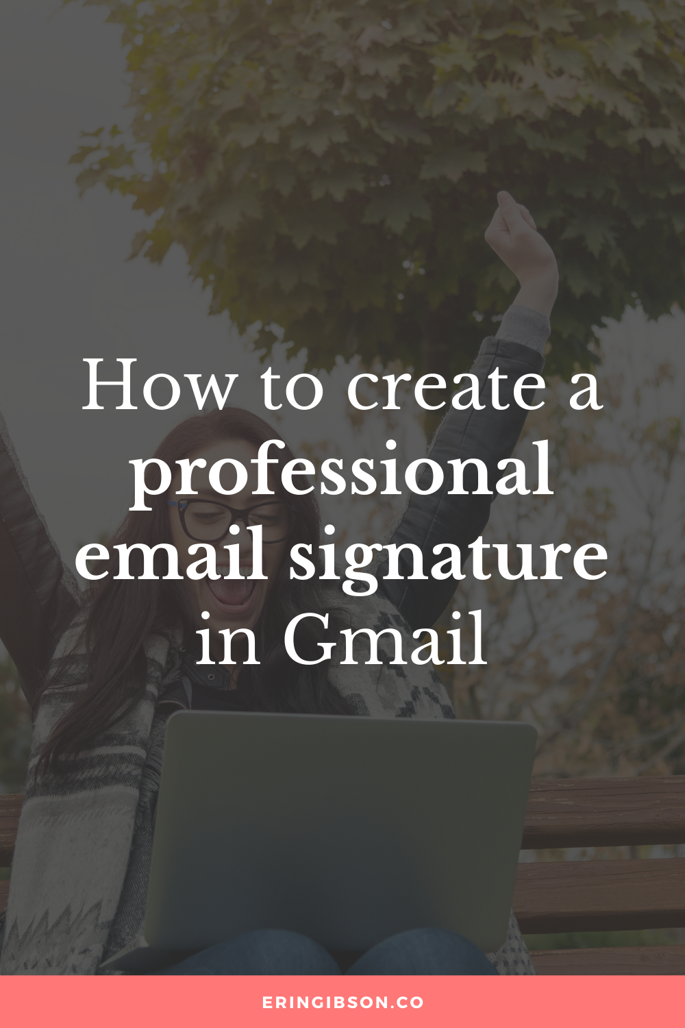 How to create a professional email signature in Gmail
