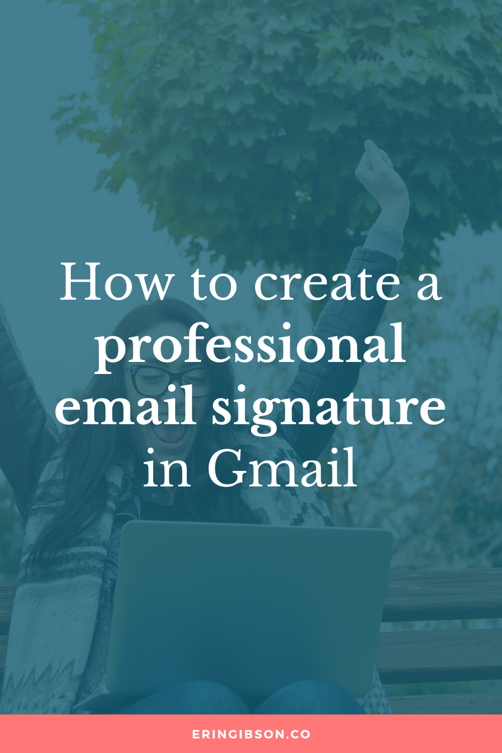 How to create a professional email signature in Gmail