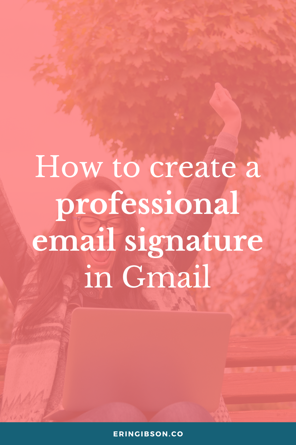 How to create a professional email signature in Gmail