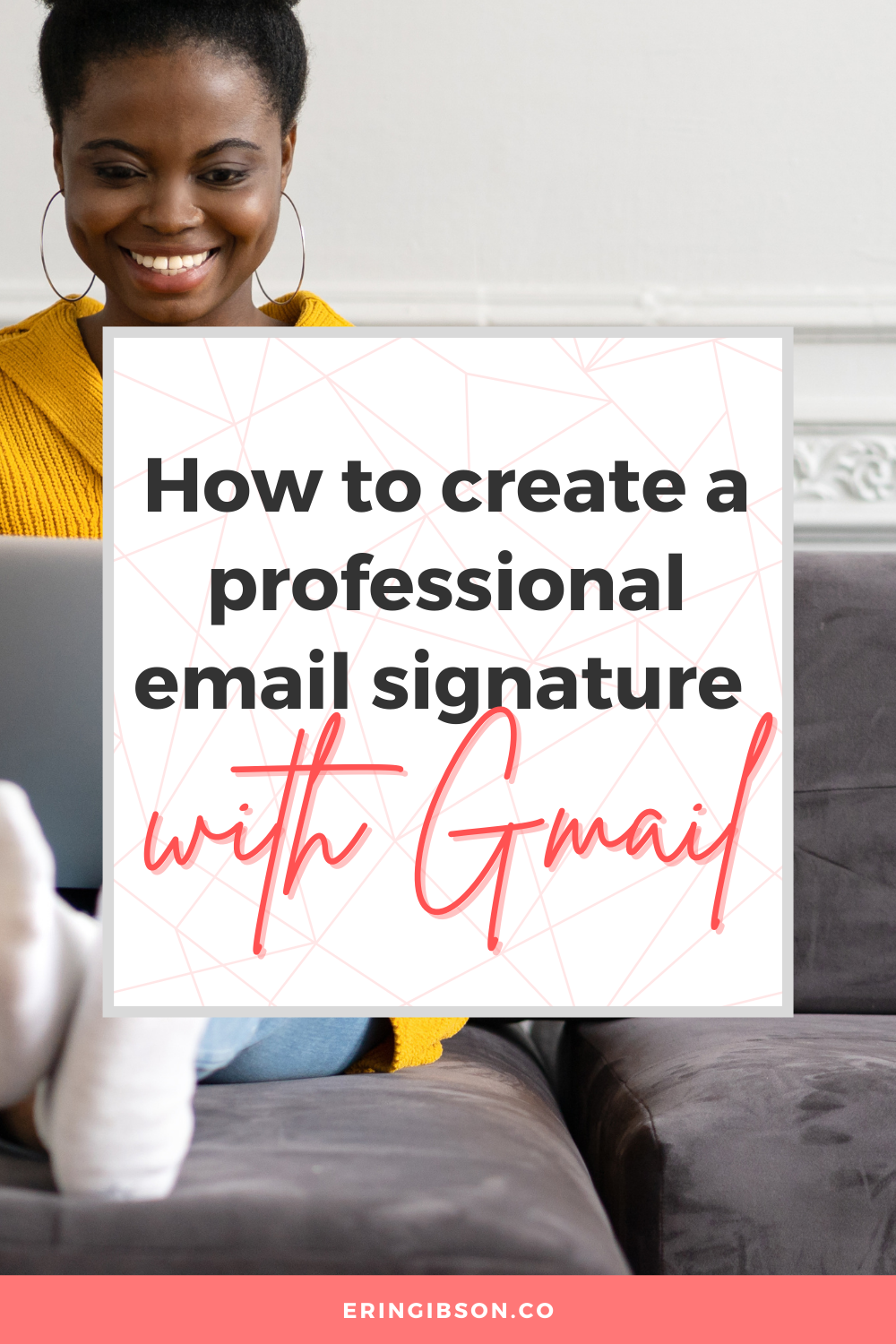 How to create a professional email signature in Gmail