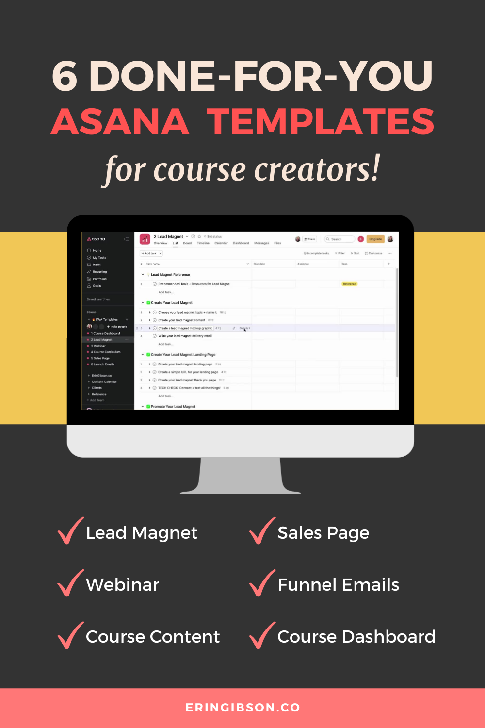 Launch with Asana