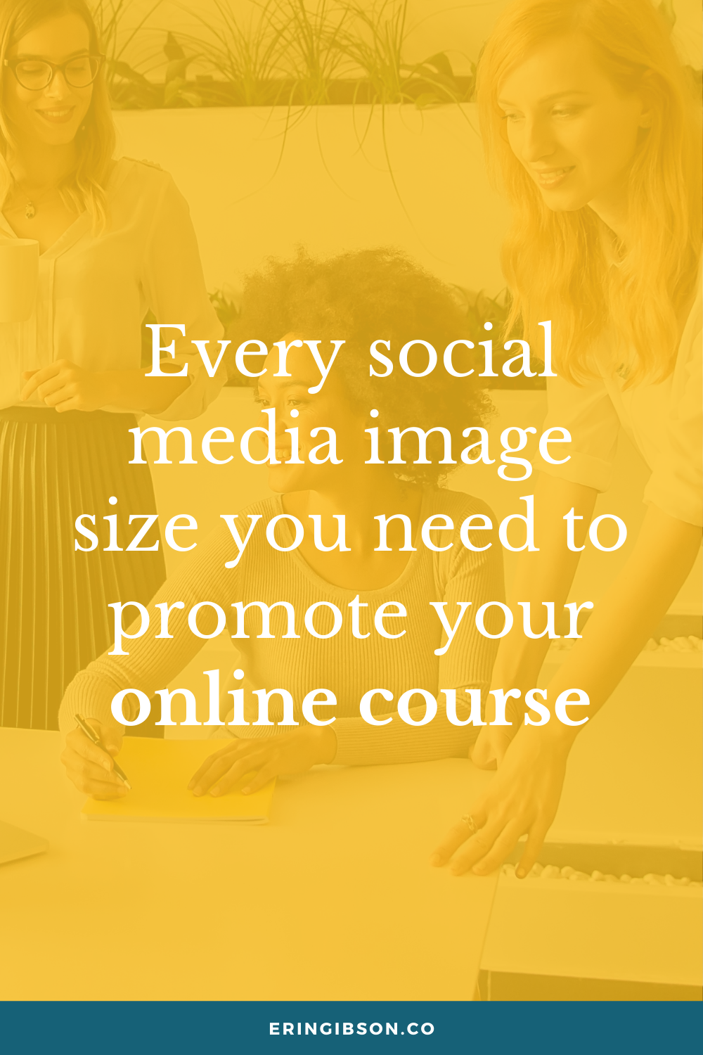 Every social media image size you need to promote your course in 2022